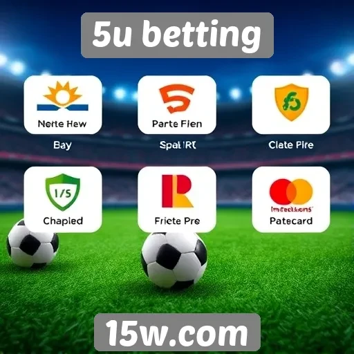 Métodos de pagamento disponíveis no 5u betting